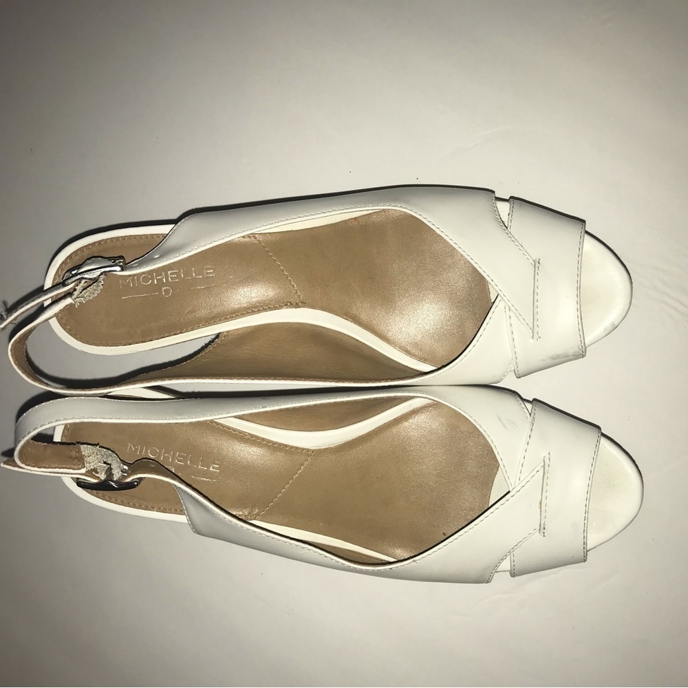MICHELLE D open toe wedges